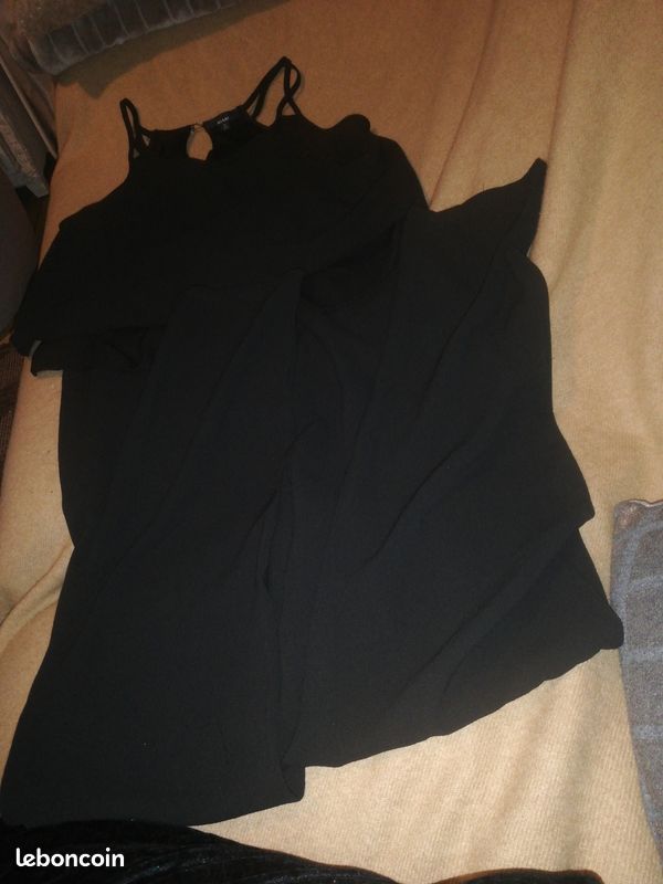Combinaison Kiabi Noire Taille 36 (équivalent S) - Occasion Très Bon état, Pour Femme