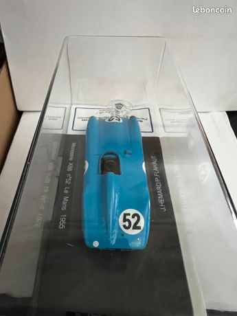 Miniature 24H Du Mans 1954 – Panhard Monopole X84 #55 2nd – GCAM 1/43 Edition Limitée