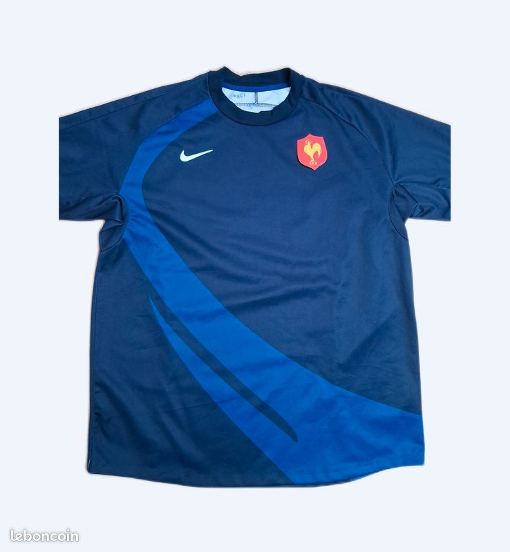 Maillot Nike Rugby FFR Quinze de France 2007 - XL | lineupvintageshop