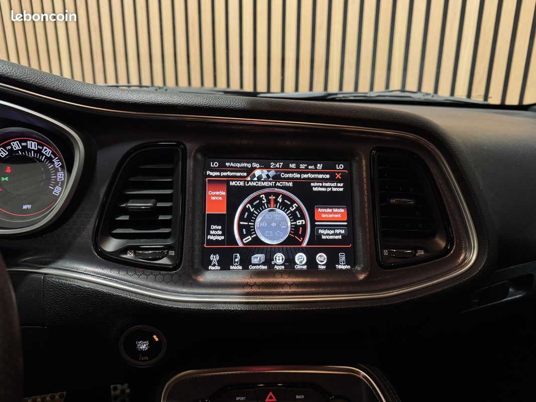 Dodge challenger 6.4l 485 srt scatpack hornet shaker immat fr sort de résvision etat neuf (image 23)