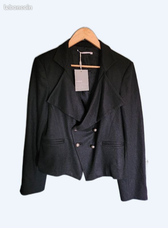 Blouson bleu (image 1)