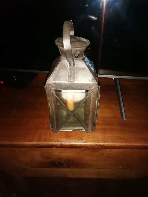Ancienne lanterne de marque LA CHOUETTE - Antiquités