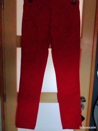 Chicos Red Jeans Chicos Pants Womens Small Red So Slimming