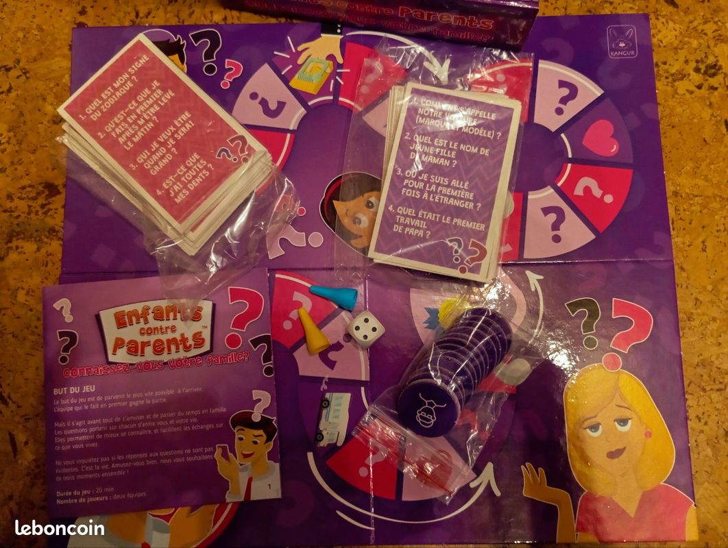 Jeu de société enfants contre parents (image 2)