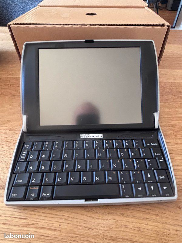 Psion Teklogix NETBOOK PRO – Windows CE – Rare ordinateur de collection – Guide + stylet (image 2)