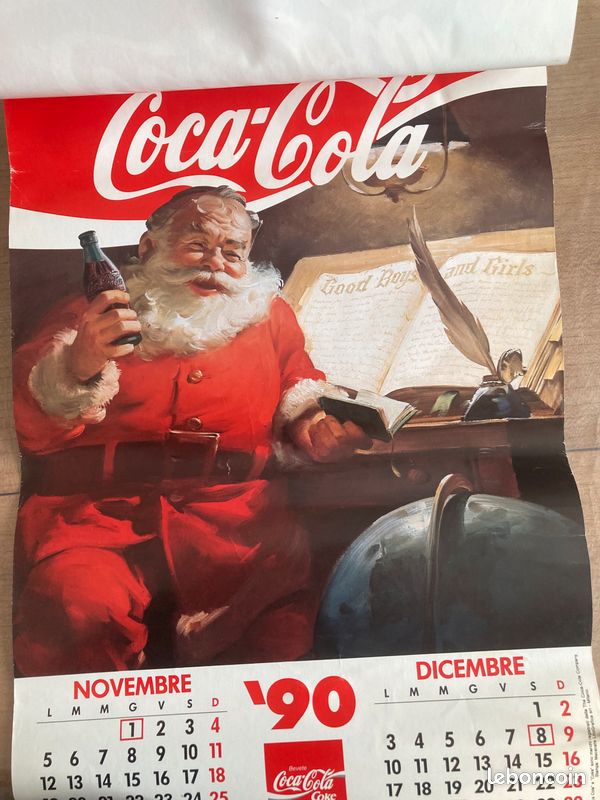 Plaque Métal Publicitaire 20x30cm Bombée En Relief : COCA-COLA Refr
