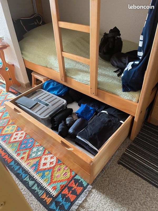 Lits superposés + armoire (chambre enfants) (image 5)