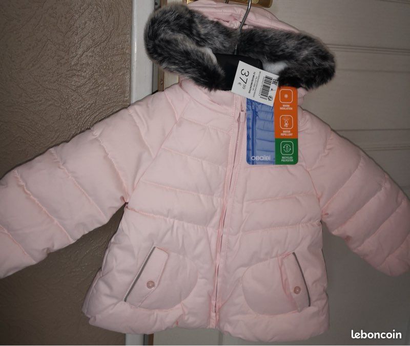 Manteau à capuche - Rose - obaidi 12 mois (image 13)