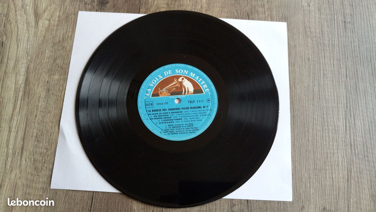 Disque vigyle 33 tours la bourse des chansons (image 3)