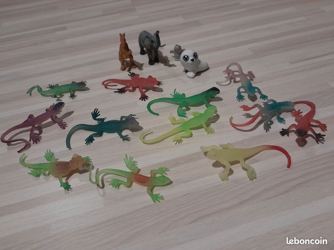 Lot de figurines lézards (image 2)