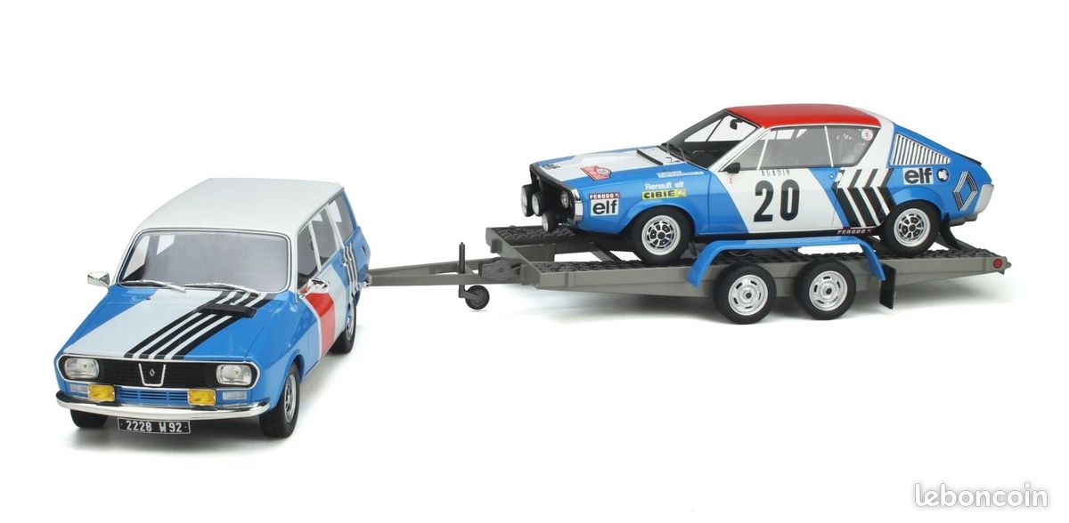 RENAULT 5 GT Turbo Bandama Rallye Cote d'Ivoire 1990 Oreille 1:43 Spark