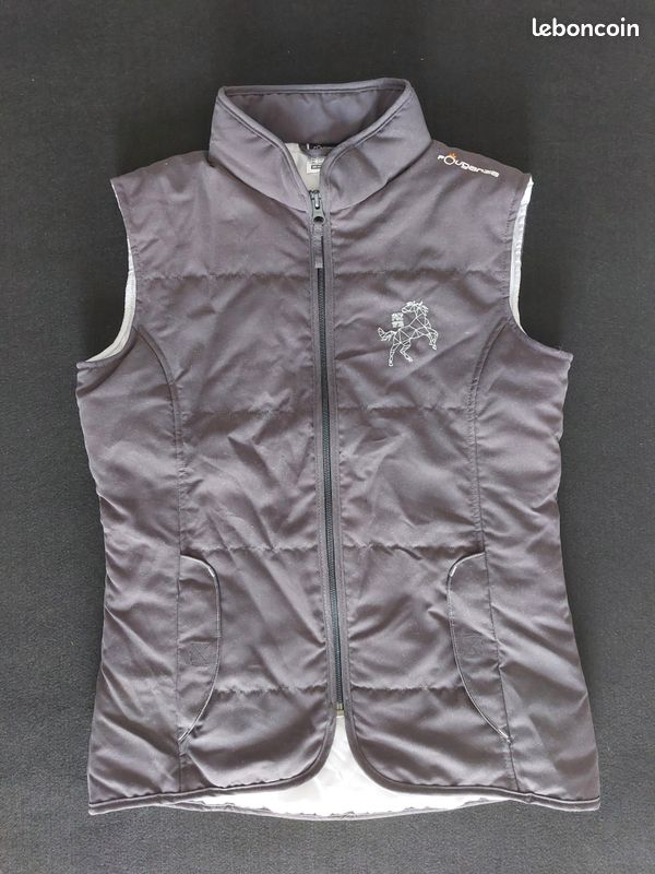 Gilet Doudoune Equitation Veste Sans Manche Equitation Decathlon
