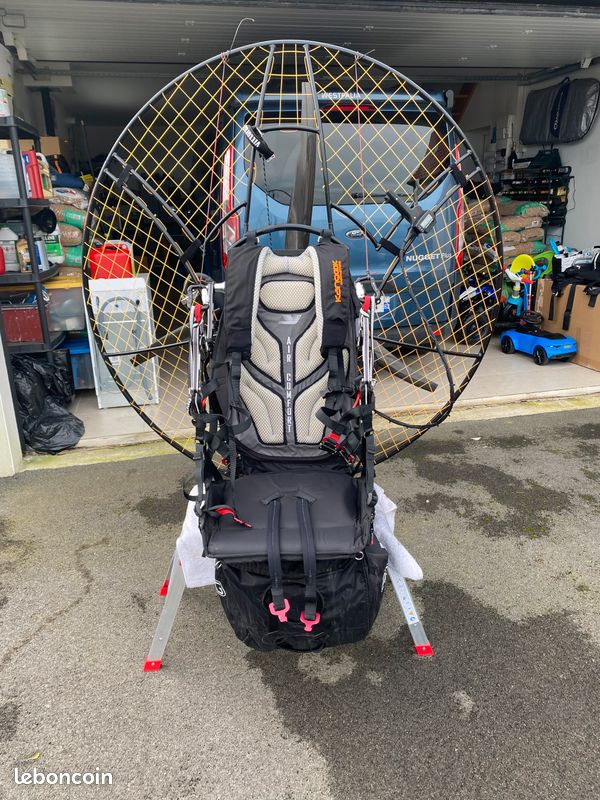 Paramoteur tandem - VOLUTION 3 MOSTER 185 - PARAJET - à moteur 2 temps