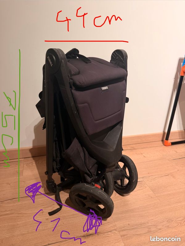 Poussette Thule Spring + Skate pour poussette (image 3)