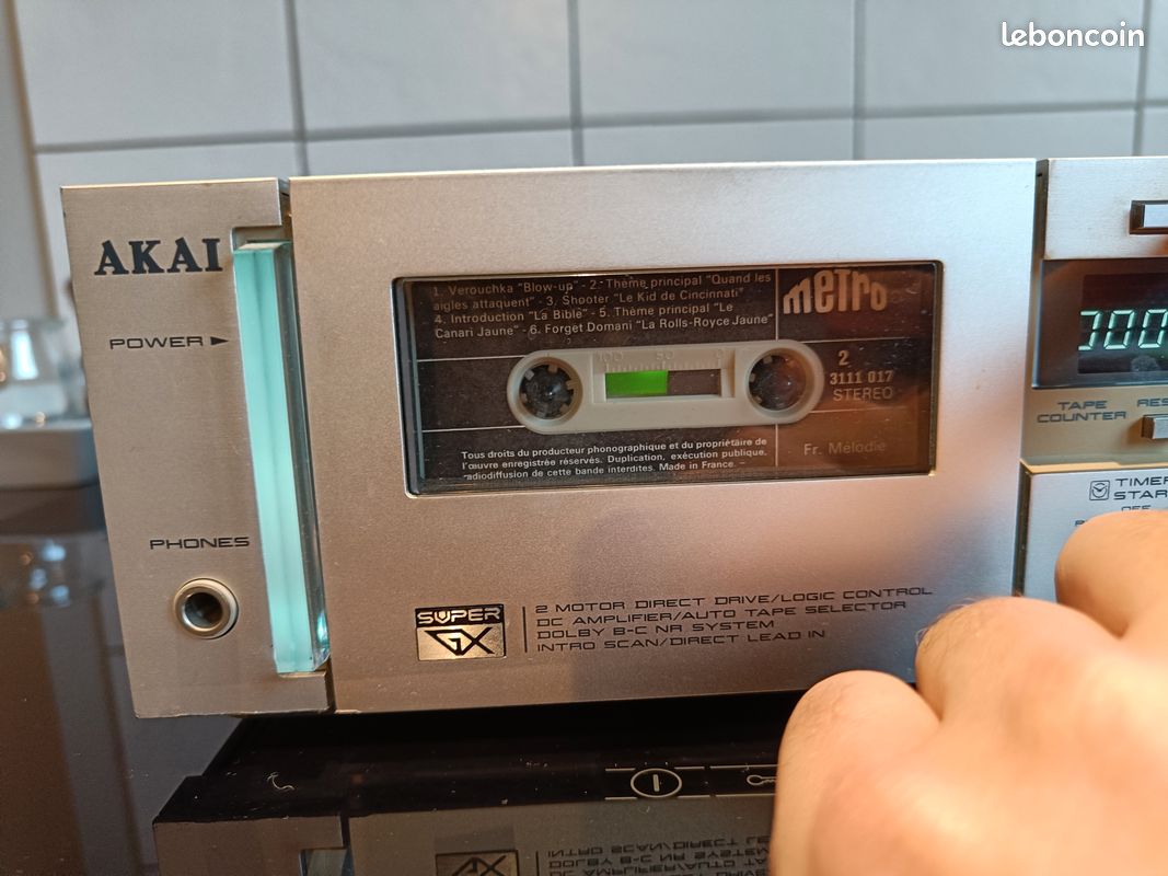 Radio Cassette Vintage Panasonic RX-F32LS - Ambiance Stereo - Années 80 (image 1)