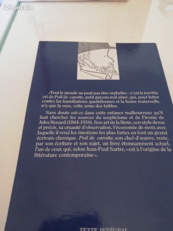 Roman Poil de carotte de Jules Renard (image 2)
