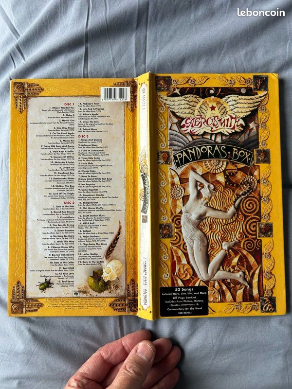 3 CD groupe Aerosmith pandora’s box (image 1)