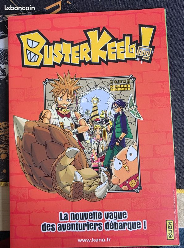 Buster Keel - Dossier de presse Kana - Kit manga (image 1)