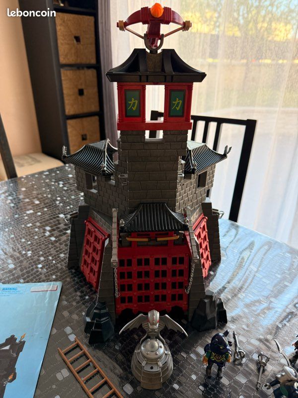 PLAYMOBIL Dragons 5465 pas cher - Dragon tempête avec soldat