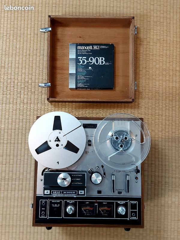 Magnétophone à bandes AKAI-201-d (image 1)