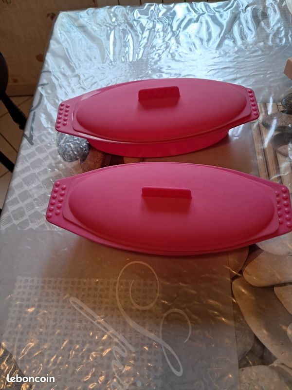 Cocottes silicone pour micro ondes ou four traditionnel maxi 180 degres (image 2)