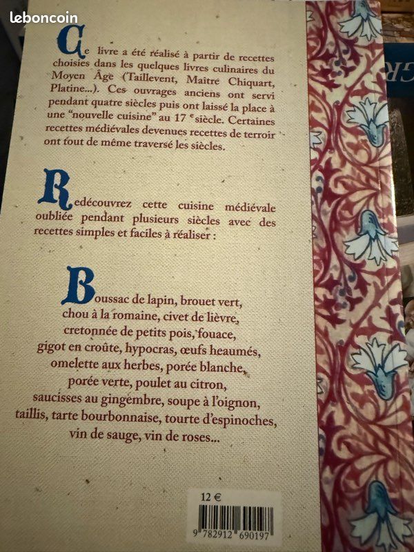 Livres moyen âge médiéval (image 3)