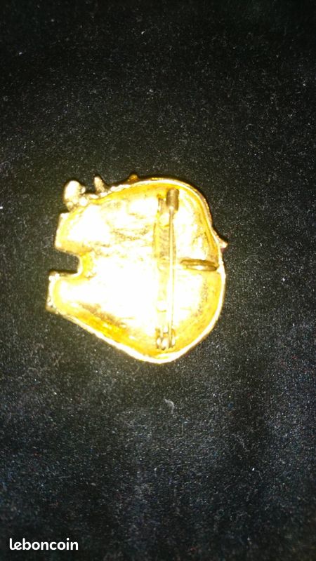 Collier et pendentif broche (AGATHA) (image 3)