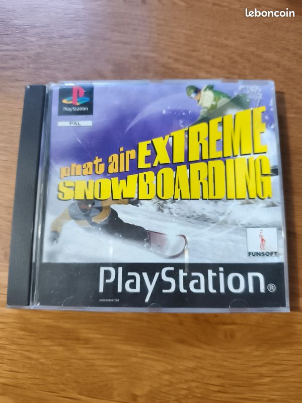 Jeu Phat Air Extreme Snowboarding – Sony PlayStation 1 (état Correct)