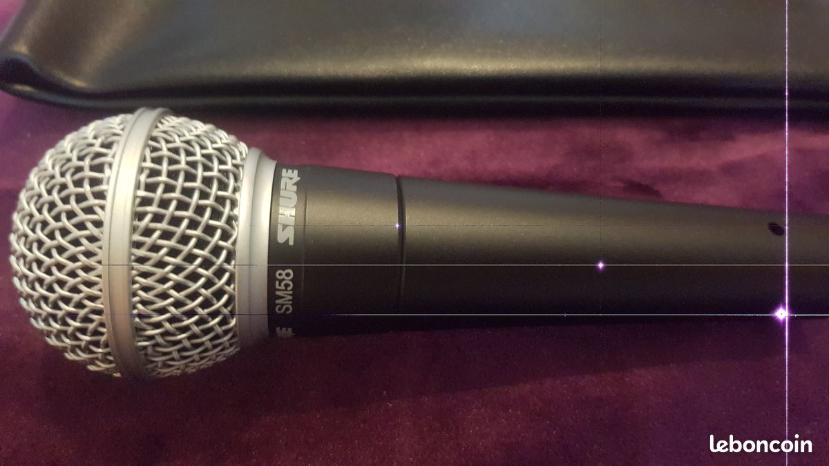 Micro filaire shure SM58 Neuf (image 3)