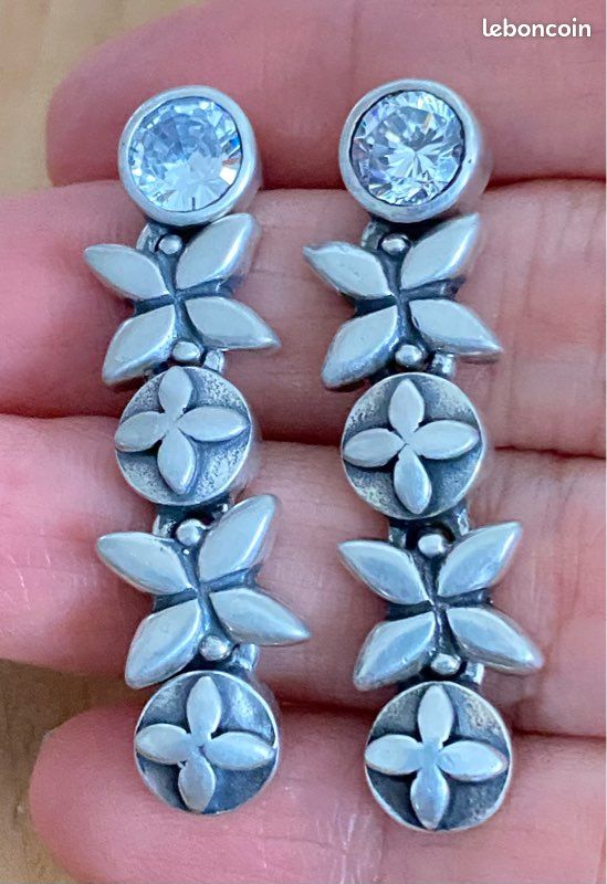 Collier En Argent Massif - Orfèvre Français - Style Années 70 - Occasion - Pièce Unique