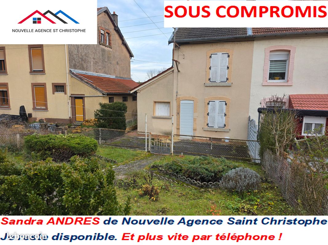 Maison 3 pièces 59 m² · à Homécourt · 59 m² · 47 000 €