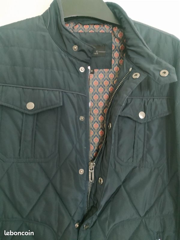 Veste homme matelassée IZAC Vêtements