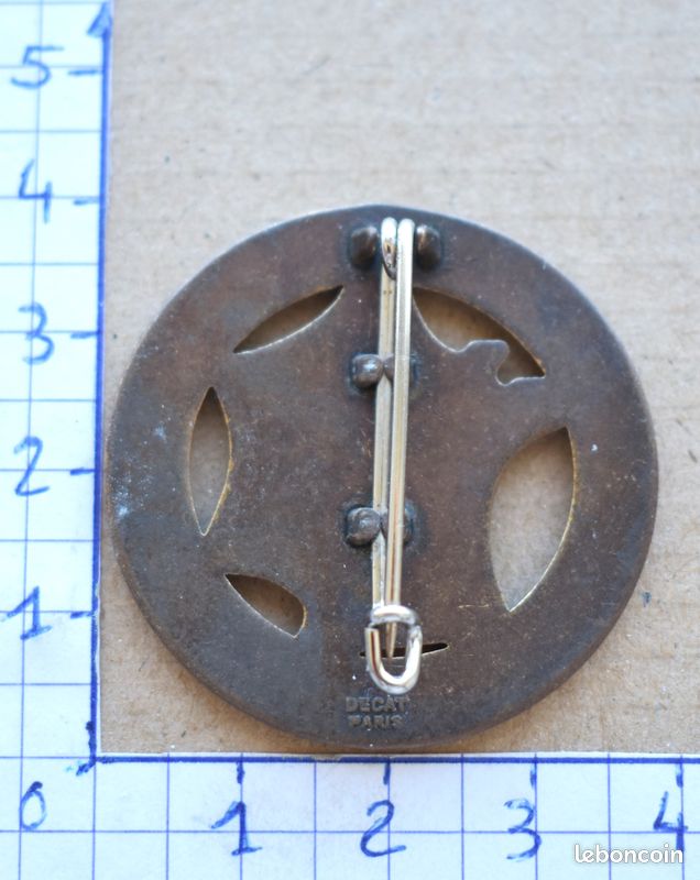 Médaille De Ski Flèche De Bronze ESF – Aubert Paris – Ancienne