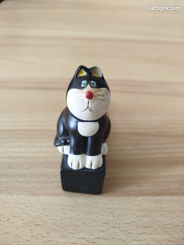 Cale Porte Boudin Chat imitation Cuir Noir – BOUTIQUE ANDREA