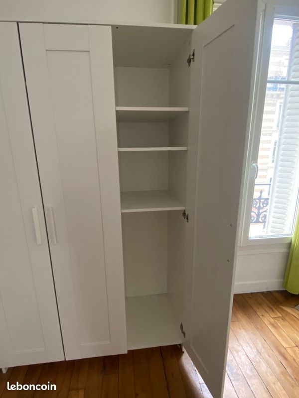 Armoire 3 portes et miroir - BRIMNES IKEA (image 4)
