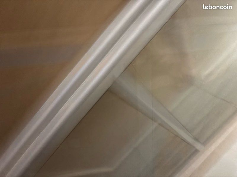 2 portes coulissantes alu et verre h 245 | 142 (image 2)