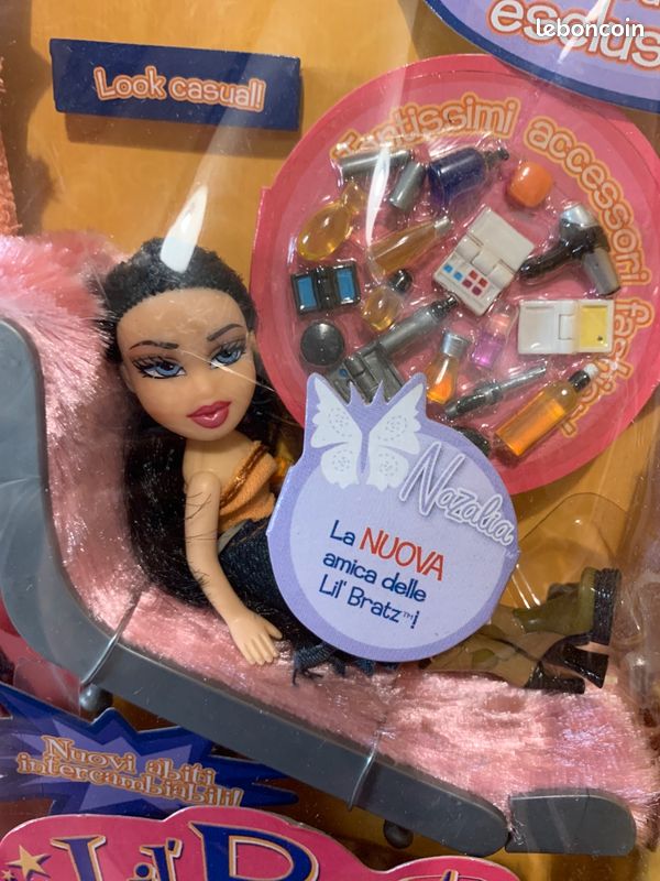 Lot De Mini Poupées Lil' Bratz - PB1 - Avec Accessoires - Occasion