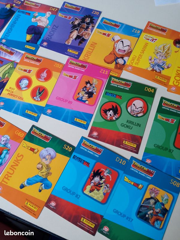 Bonjour vend carte Dragon ball Z édition illmité plus Dragon ball (image 5)