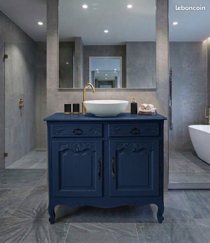 Meuble de salle de bain sur mesure ( simple ou double vasque ) (image 3)