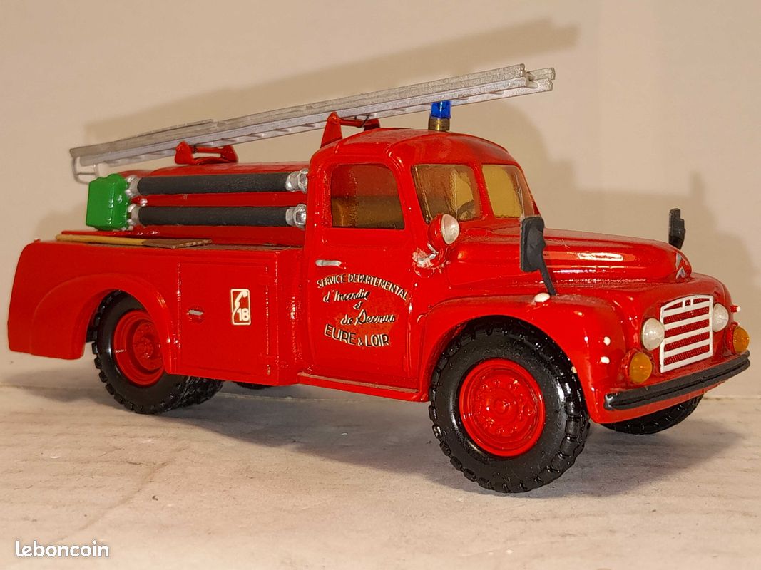 Miniature Parade 1:50 - Citroën T55 Sapeurs-Pompiers CCI Drouville (occasion)