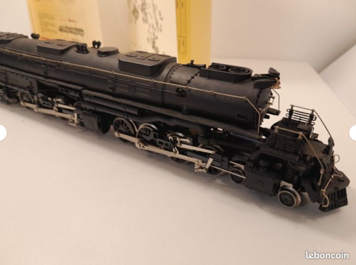 Rivarossi   1254 Locomotiva A Vapore USA Big Boy 4 8 8 4 Della Unio Pacific N 4005 Epoca Iii