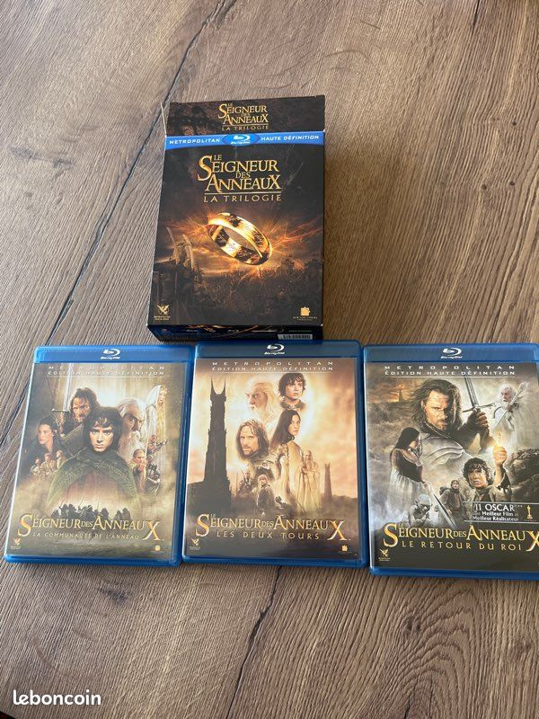 2 coffrets blu-ray Seigneur des anneaux/Hobbit (6 films) (image 3)