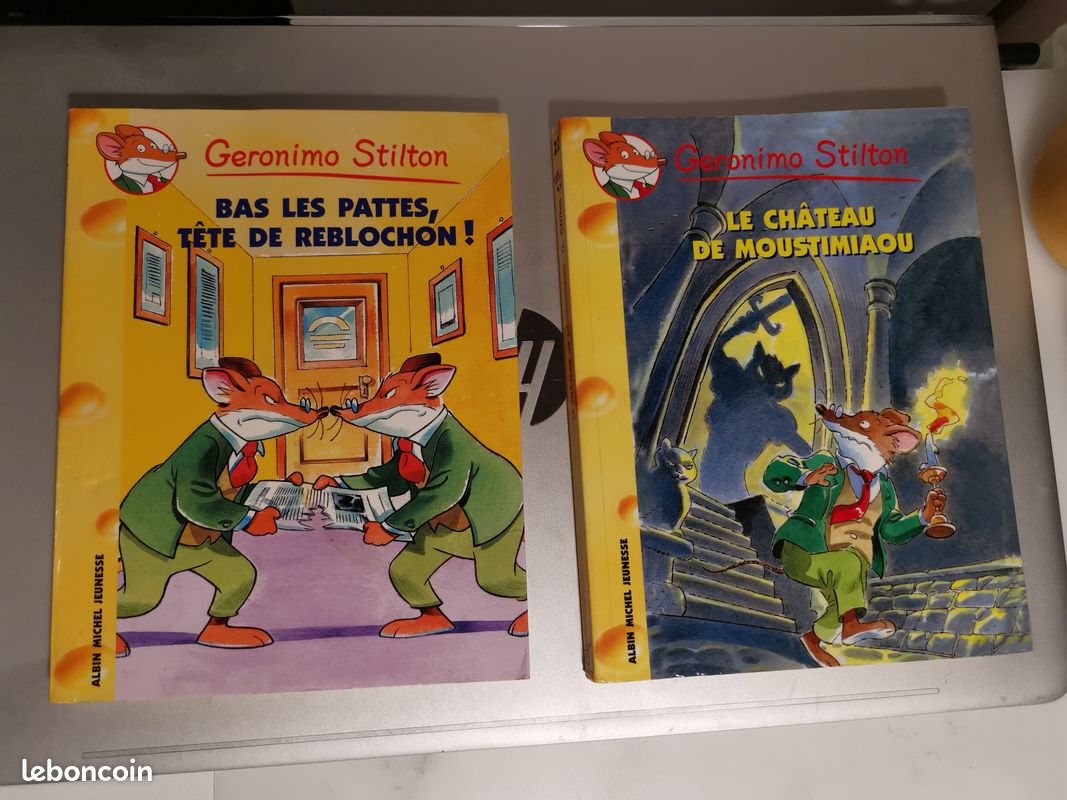 Livres Geronimo Stilton 11 et 22 (image 1)