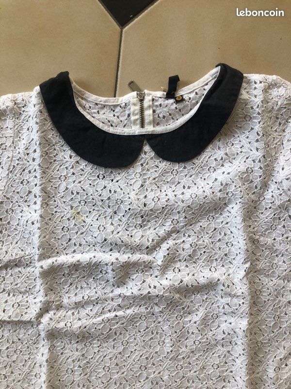 Chemisier Col Claudine BizzBee Taille S (image 2)