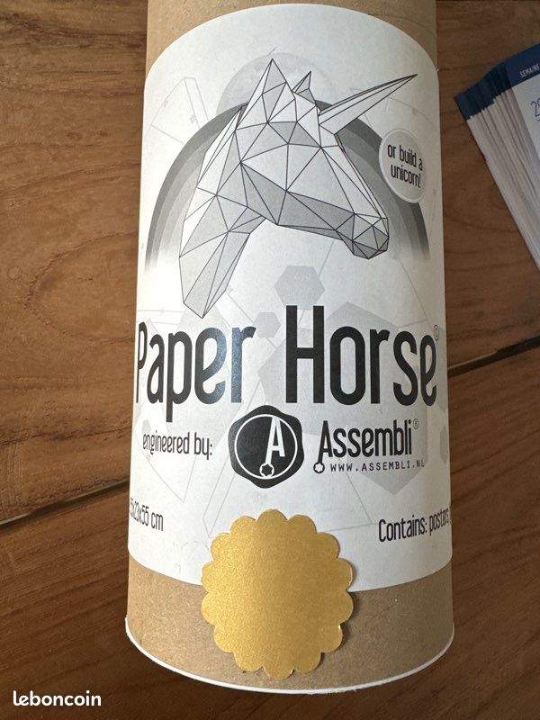 Licorne Paper horse ASSEMBLI (image 1)