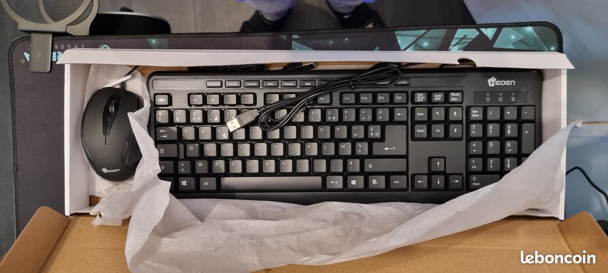 Pack Clavier + souris de PC filaire (image 3)