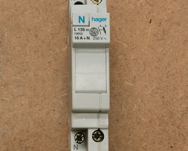 Porte-fusible Hager 16A - Neuf Sous Blister, Coupe-circuit Sécurisé