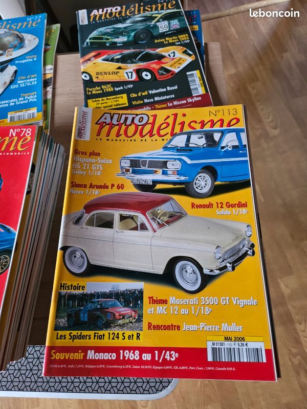 Revue Auto Modélisme N°100 - Spécial 10 Ans - Spark Nuremberg - Édition Collector Occasion