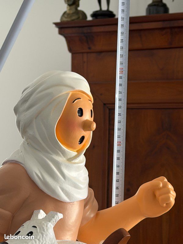 Tintin - Statuette Leblon Delienne 57 - Tintin en Amérique - (1994