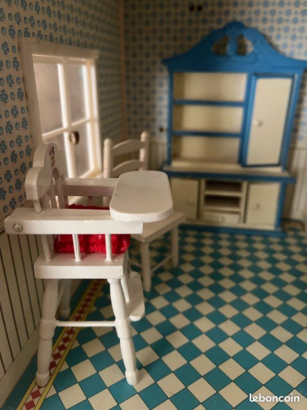 Lot De Meubles Miniatures Vintage – Maison De Poupée Échelle 1/2 – Fabriqués UK/USA